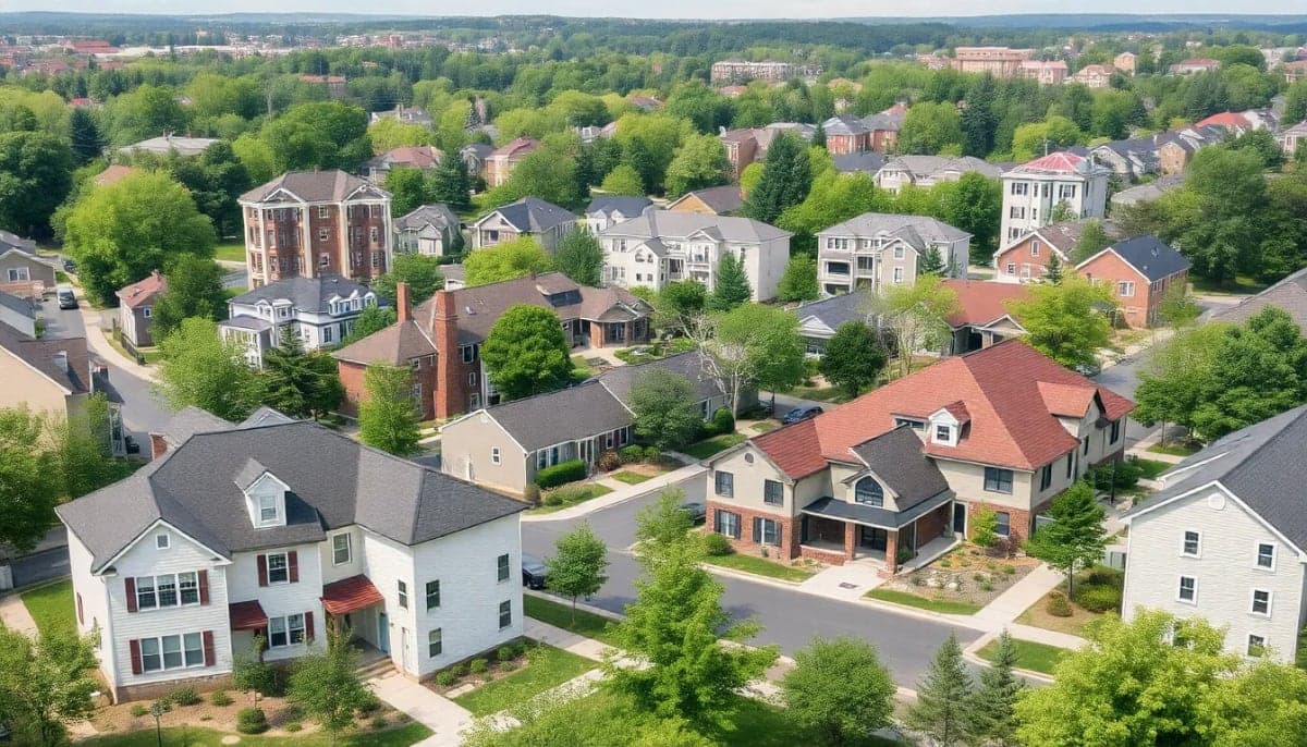 Diverse housing options in Westchester County, New York.