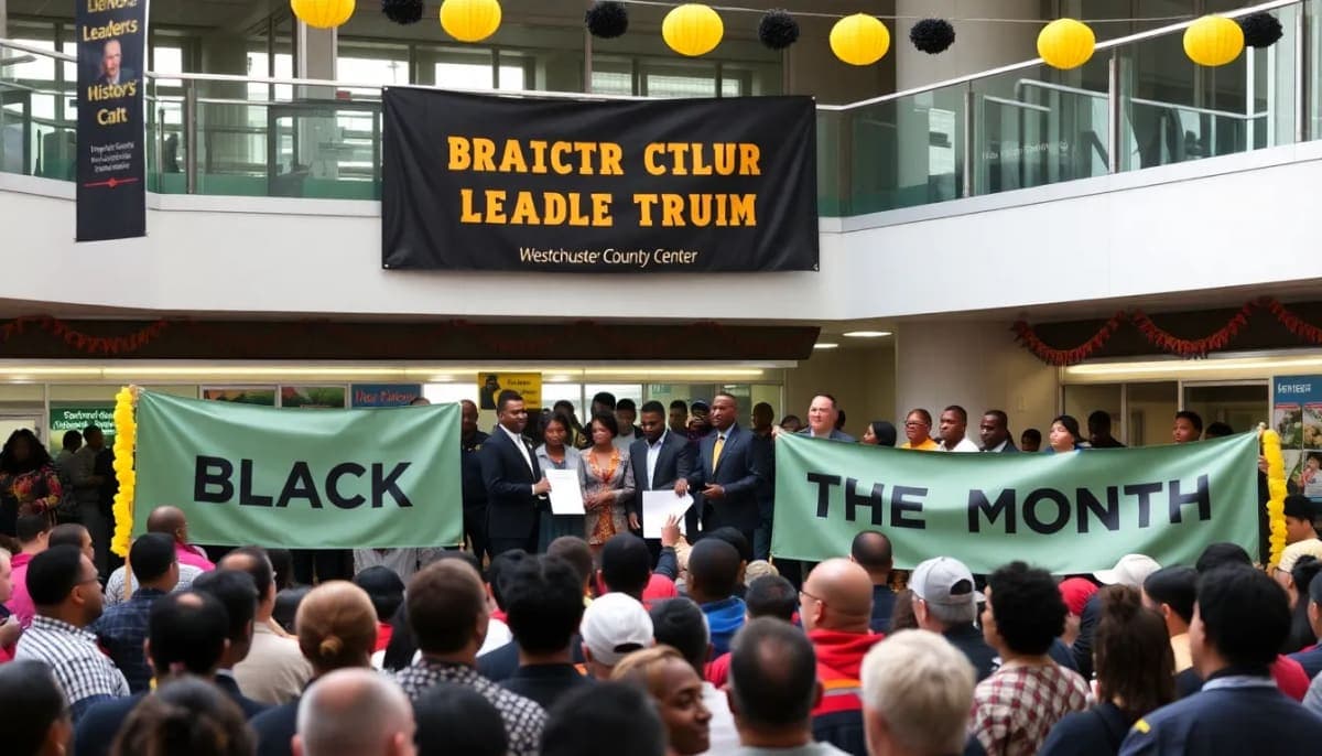 Community members gathered at Westchester County Center for Trailblazers Awards Ceremony.