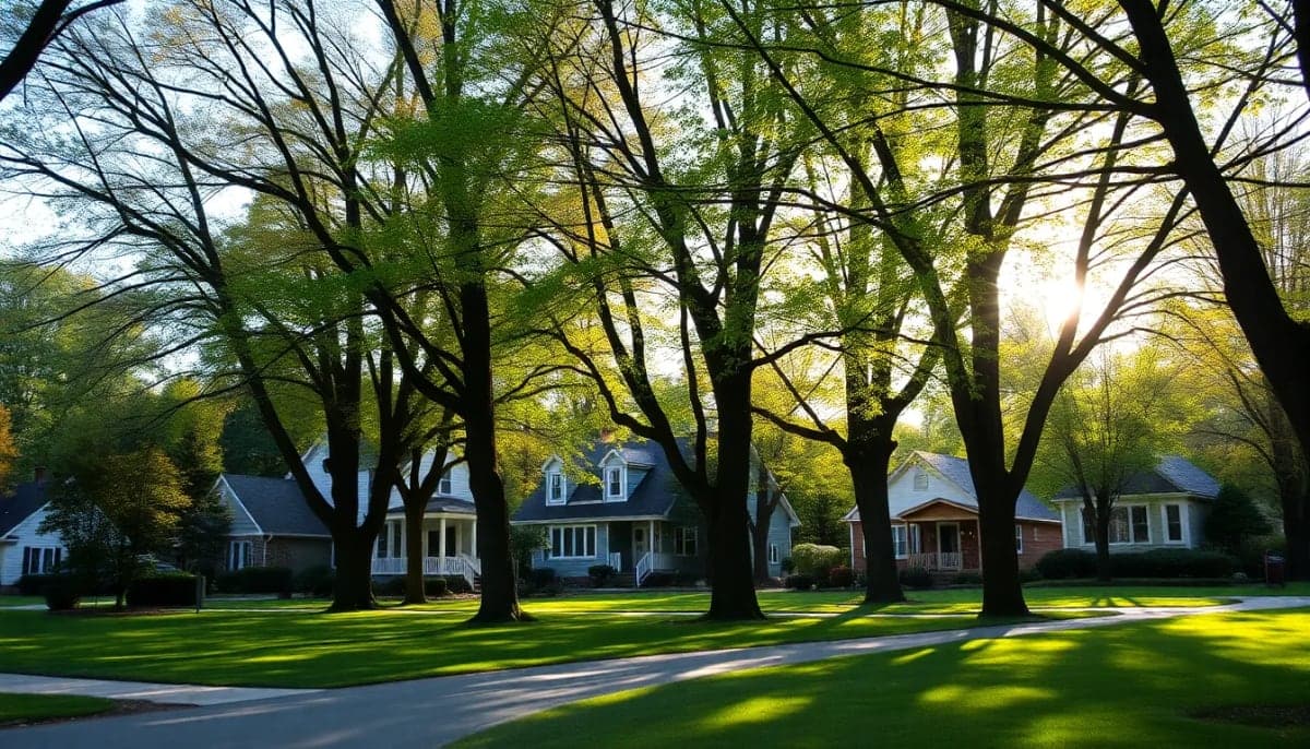 A Briarcliff Manor neighborhood, emphasizing community health and wellness.