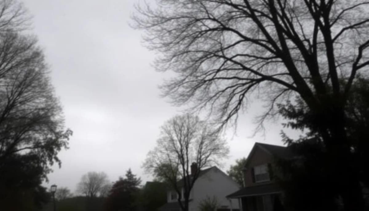 Residential area in Westchester County showing signs of geological activity.