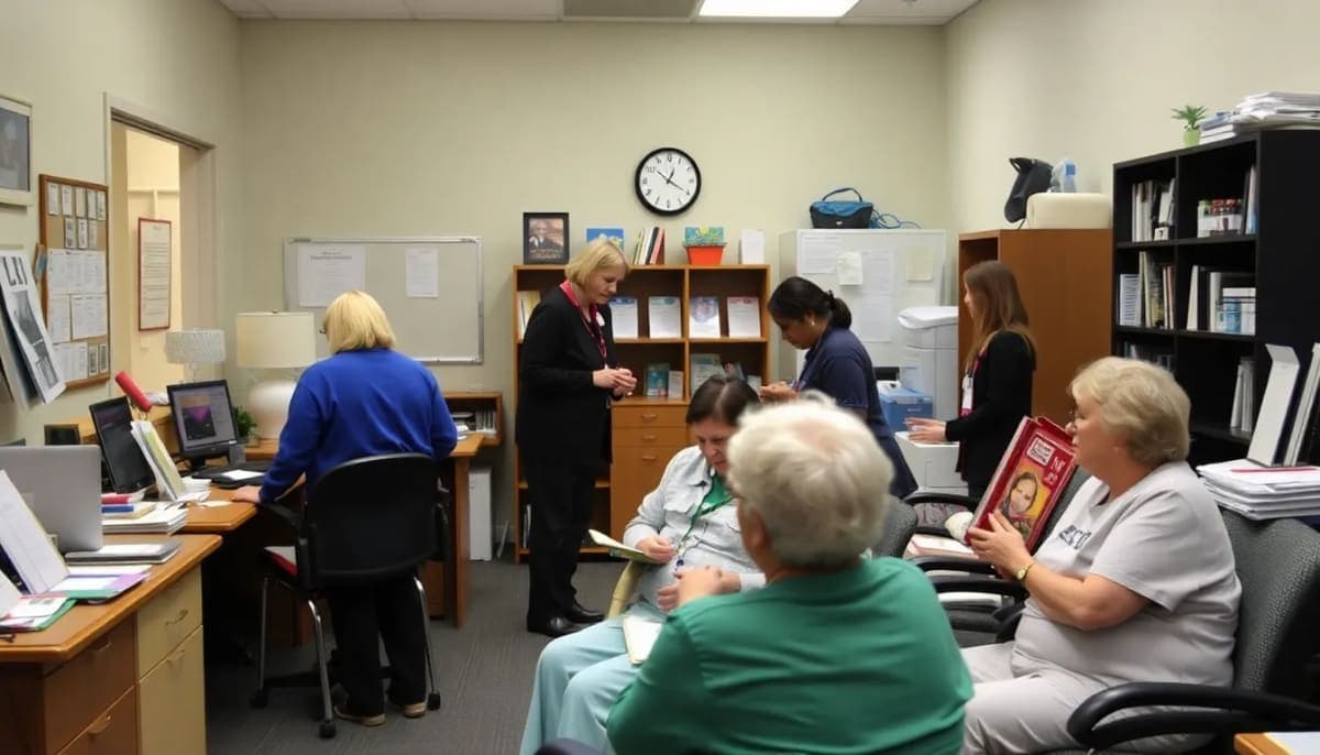 Home health agency staff providing care in Westchester County.