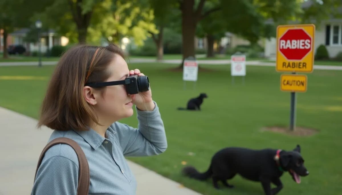 A pet owner looks out for wildlife in a Westchester neighborhood, highlighting community concerns.