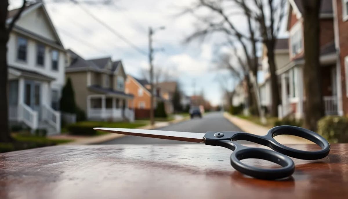 Practical self-defense tools on a table in a Westchester neighborhood.