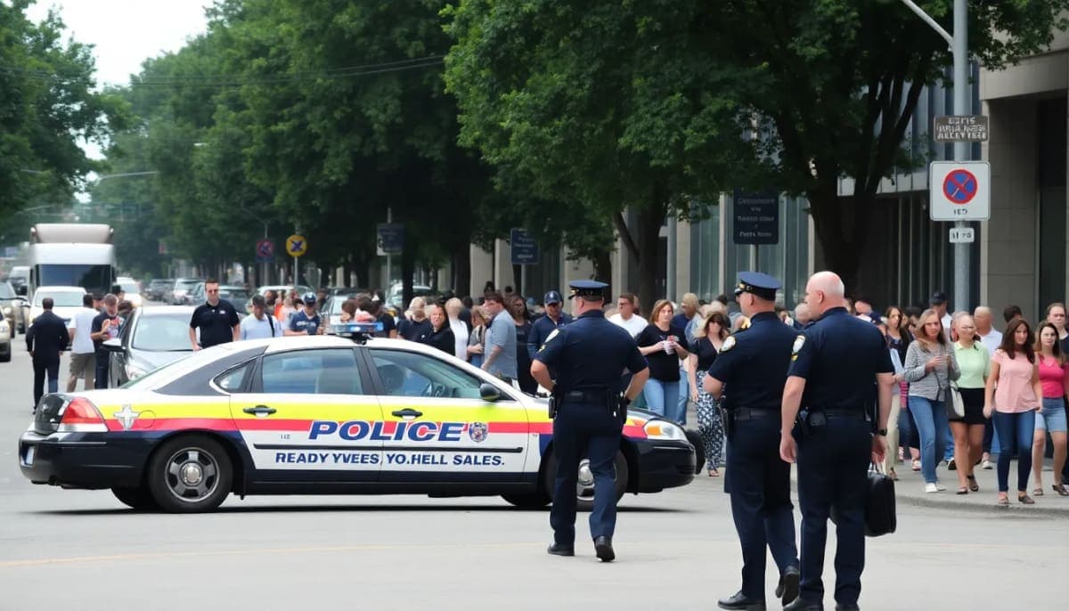 Police scene in Yonkers illustrating public safety concerns.