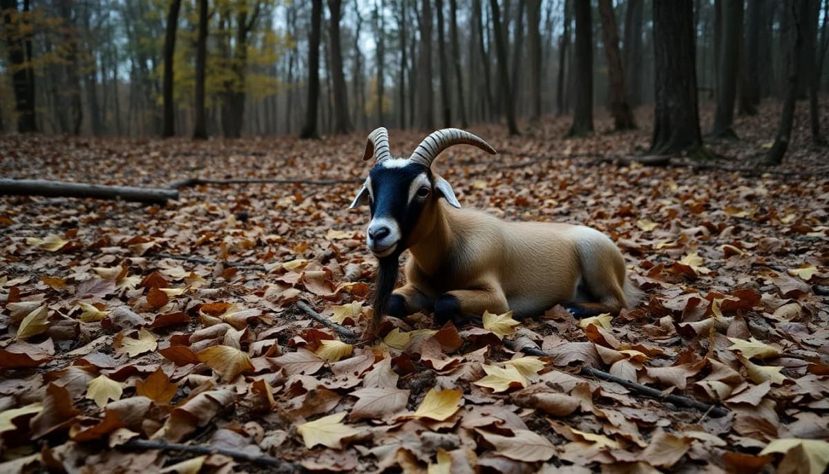 Decapitated goat found near Long Island Expressway in Westchester County.