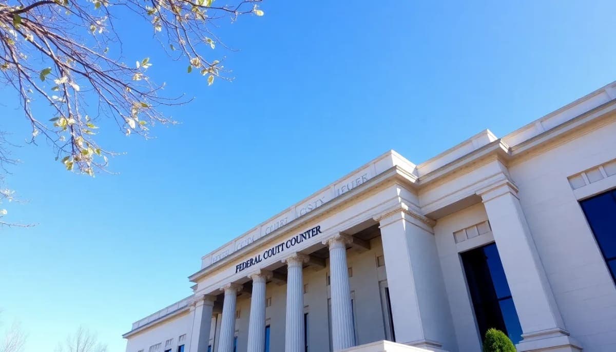 Federal courthouse in Westchester County, symbolizing legal decisions.