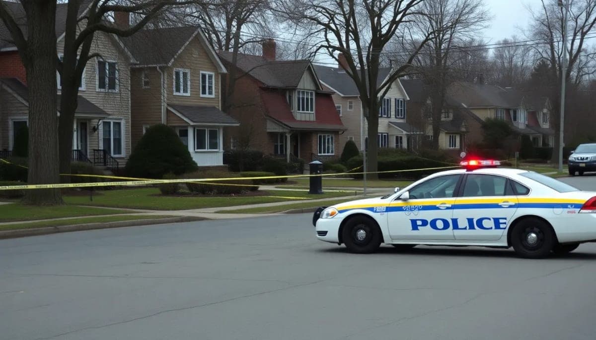 Police presence at a crime scene in Westchester County related to a missing teen.
