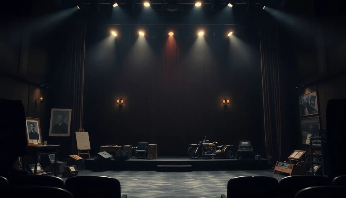 Dramatic scene from 'Holocaust Syndrome' at Studio Theater in Exile.