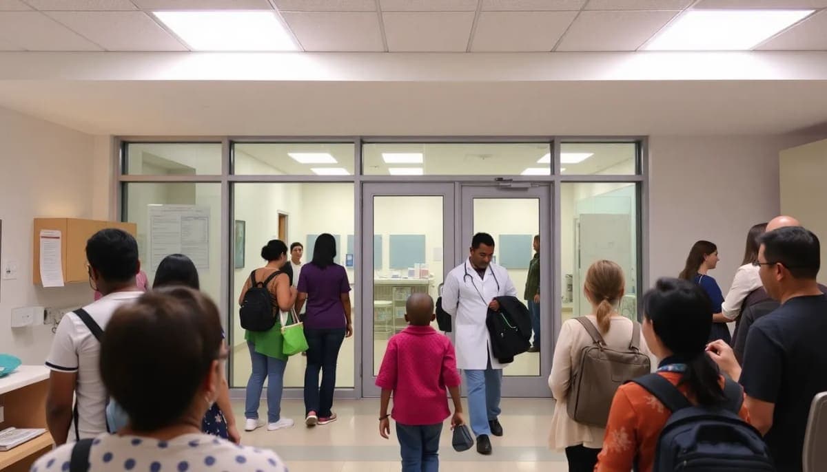 Community health clinic in Westchester, NY, illustrating access to healthcare services.