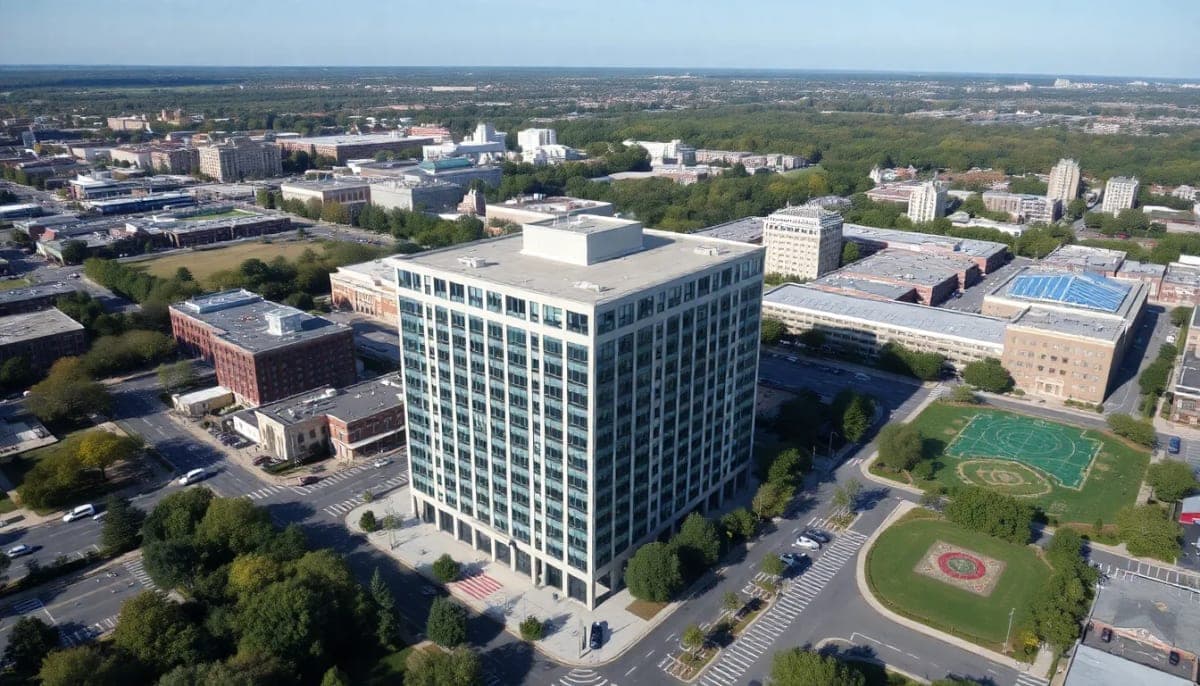 Gedney Way building in White Plains, New York, a recent commercial property sale.