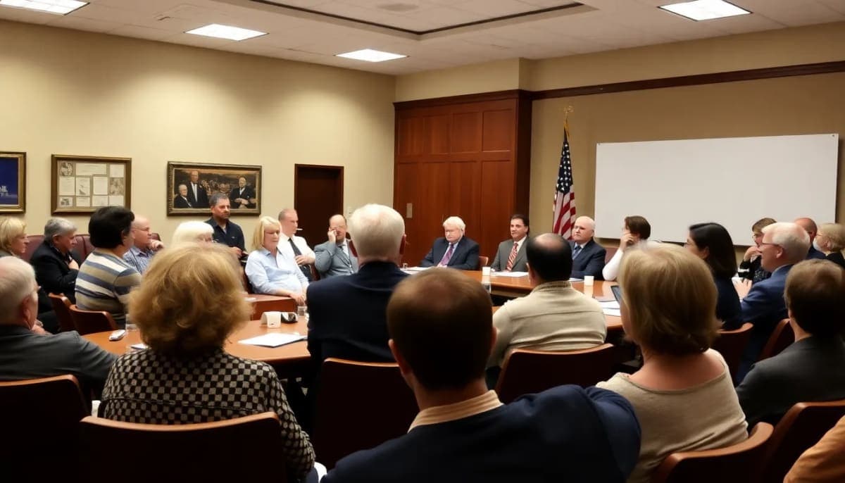 Westchester town hall meeting focused on local budget concerns.