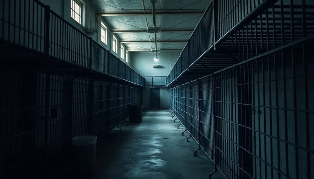 Image of prison facility representing allegations of inmate abuse and starvation.